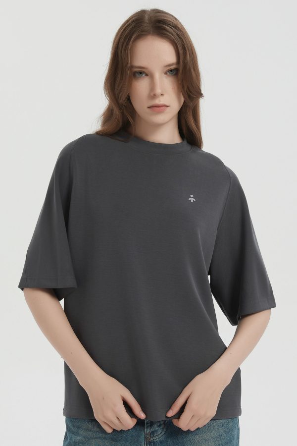 Casual Crew Neck T-Shirt Tops Basic Workout - Image 8
