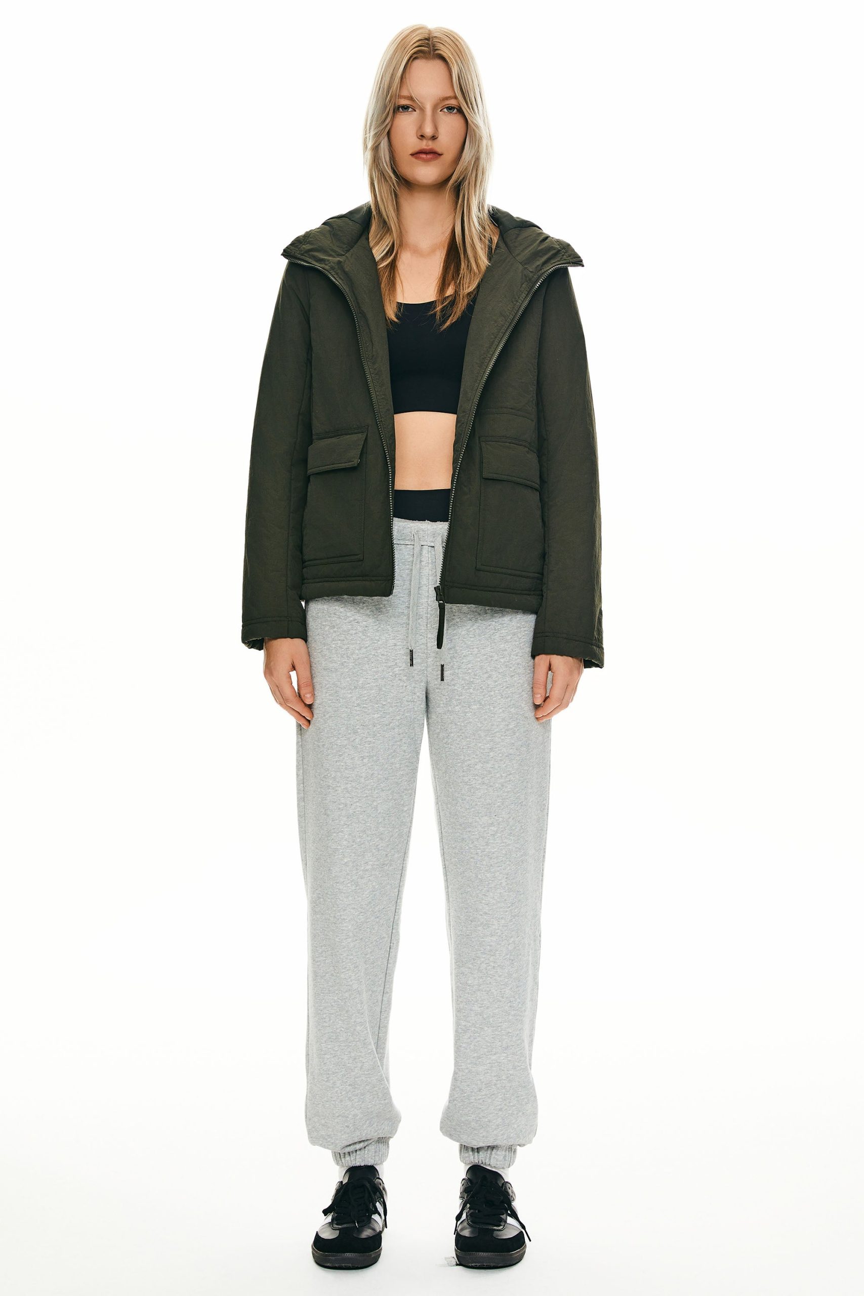 Hooded Lightweight Jacket Zip Up - Image 8