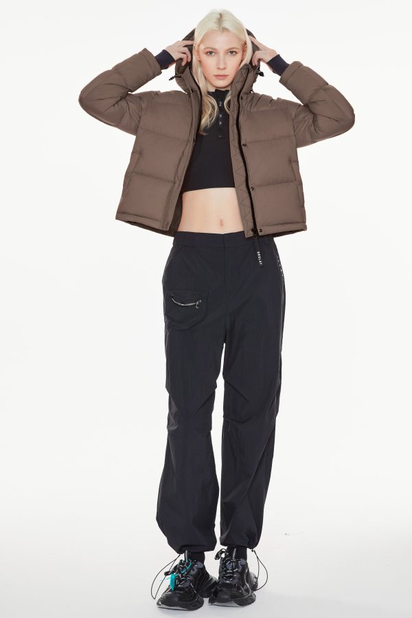 Aurora Cropped Thermal Down Puffer Jacket - Image 18