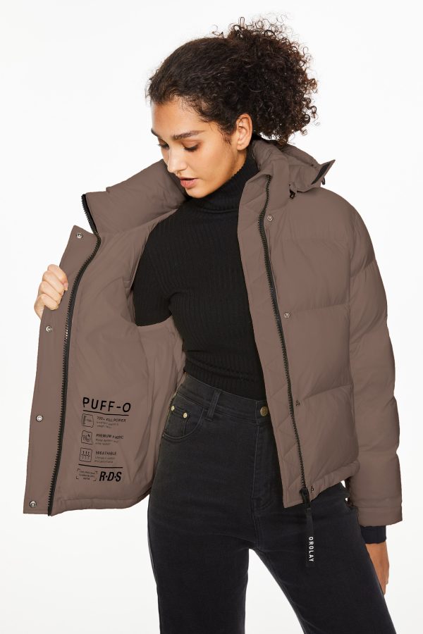 Aurora Cropped Thermal Down Puffer Jacket - Image 22