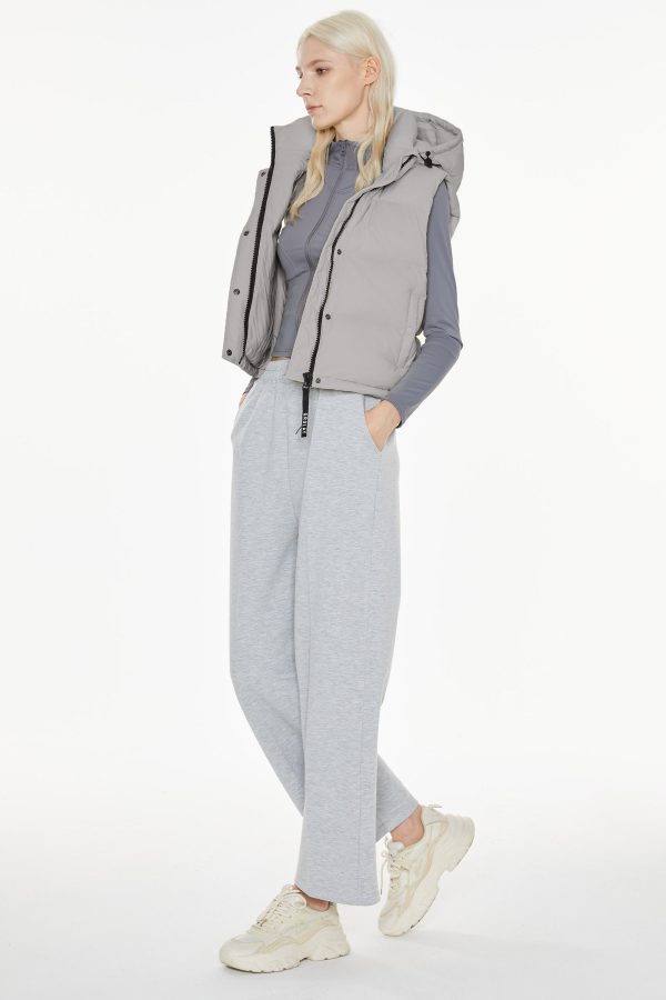 Aurora Hooded Down Puffer Vest - Image 24