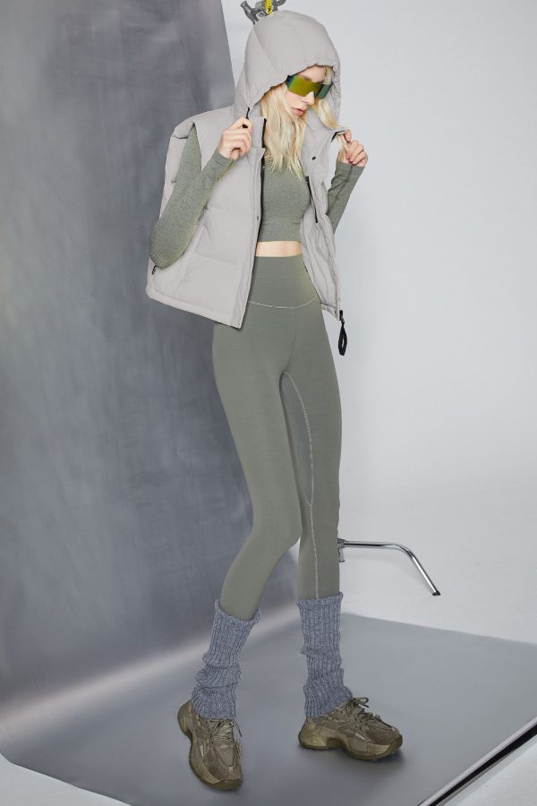 Aurora Hooded Down Puffer Vest - Image 25