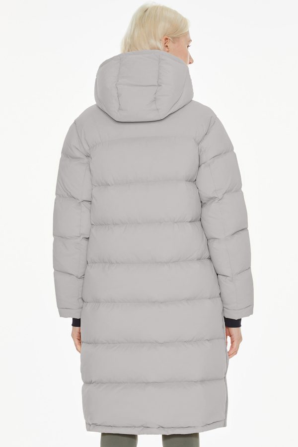 Aurora Long Detachable Hooded Down Jacket - Image 20