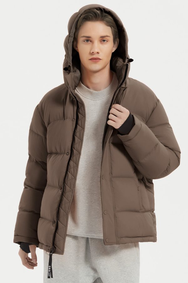 Aurora Mens Down Puffer with Detachable Hood - Image 19