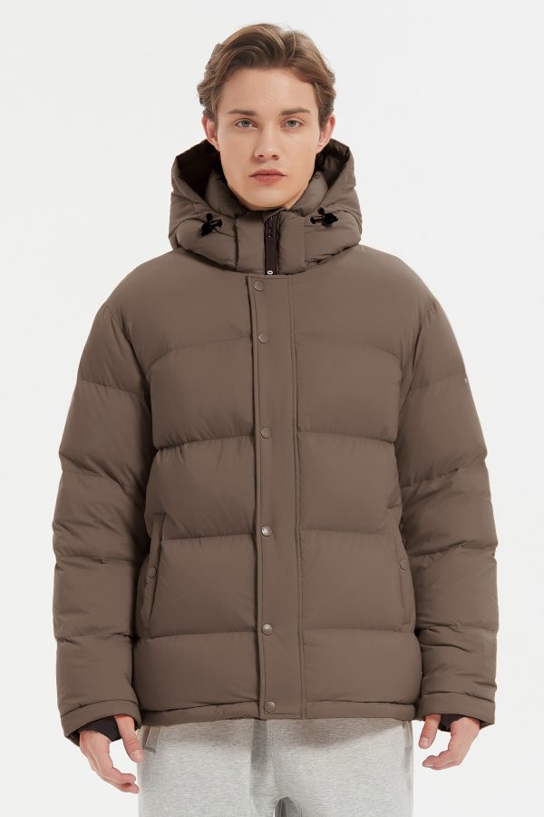 Aurora Mens Down Puffer with Detachable Hood - Image 20