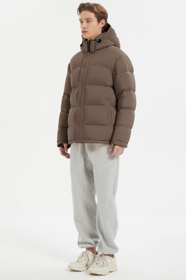 Aurora Mens Down Puffer with Detachable Hood - Image 18