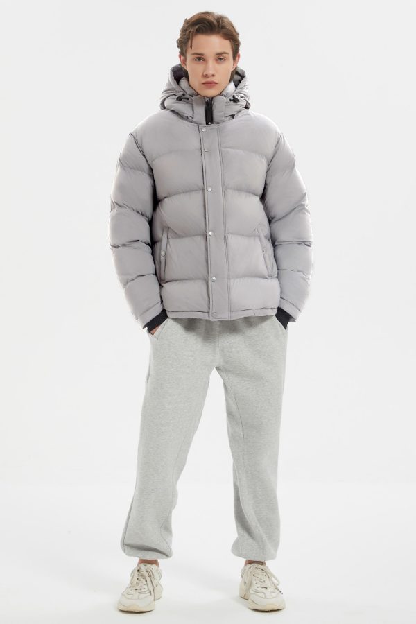 Aurora Mens Down Puffer with Detachable Hood - Image 14