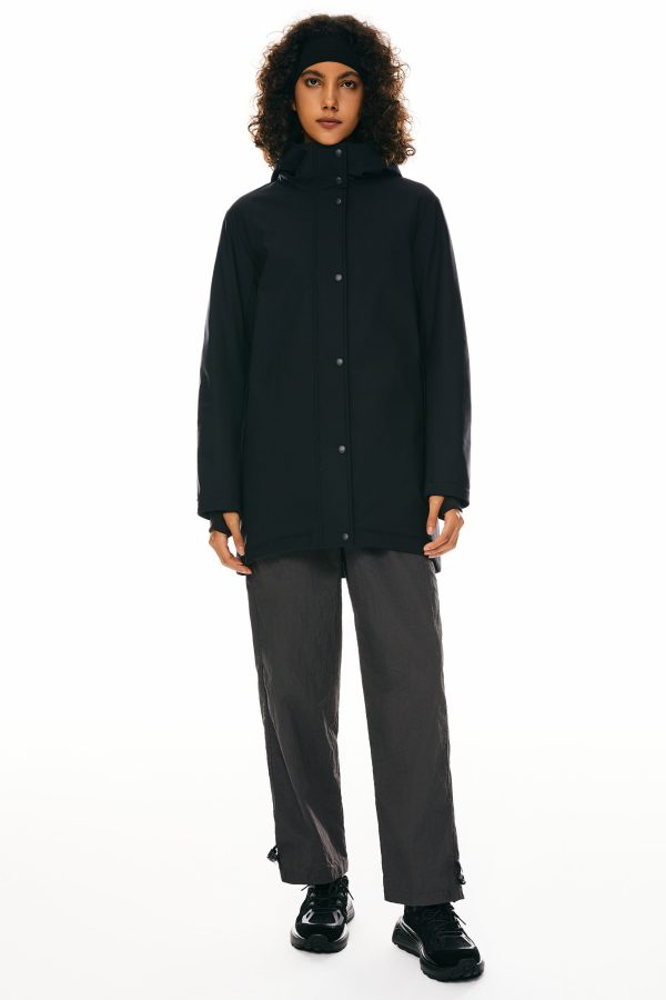 Hooded Winter Long Down Parka Jacket - Image 17