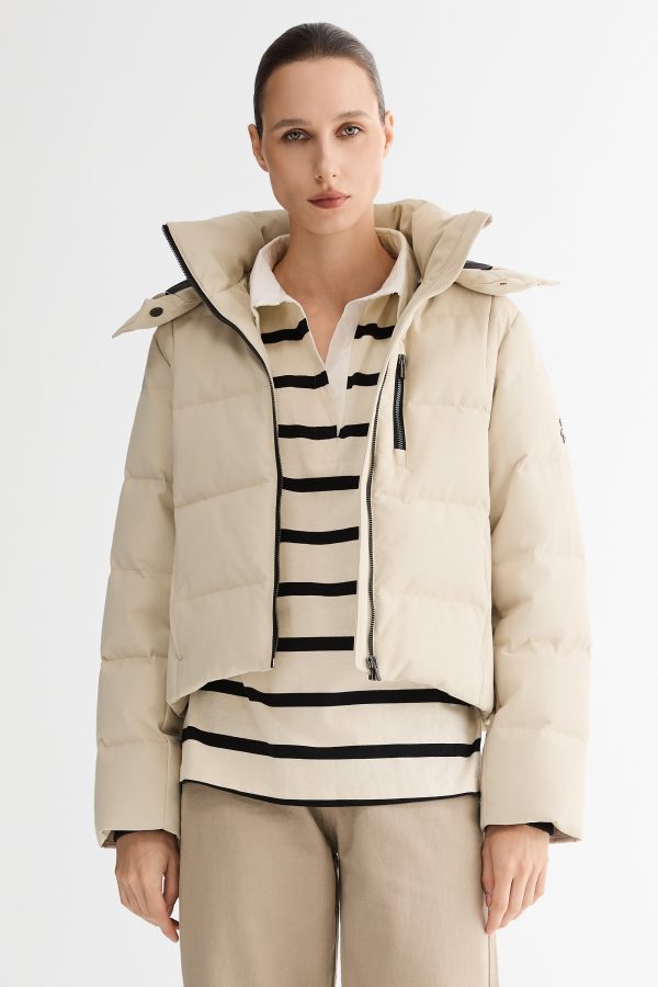 CityForm Short Detachable Hood Down Jacket - Image 16