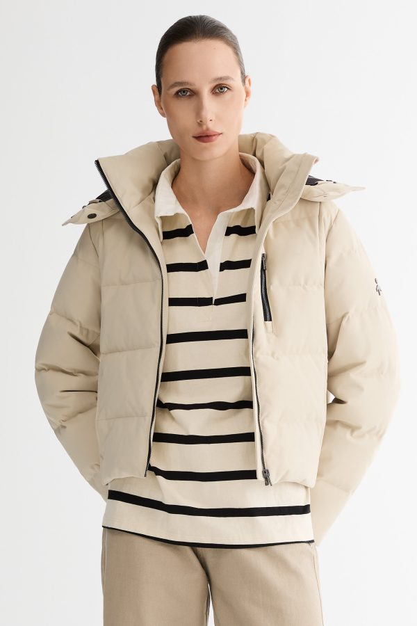 CityForm Short Detachable Hood Down Jacket - Image 19
