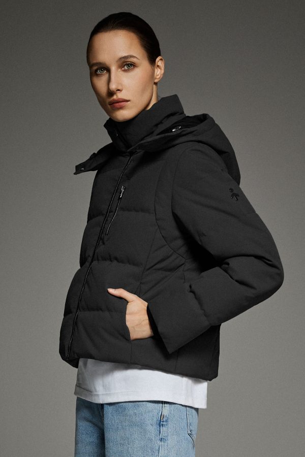 CityForm Short Detachable Hood Down Jacket - Image 10