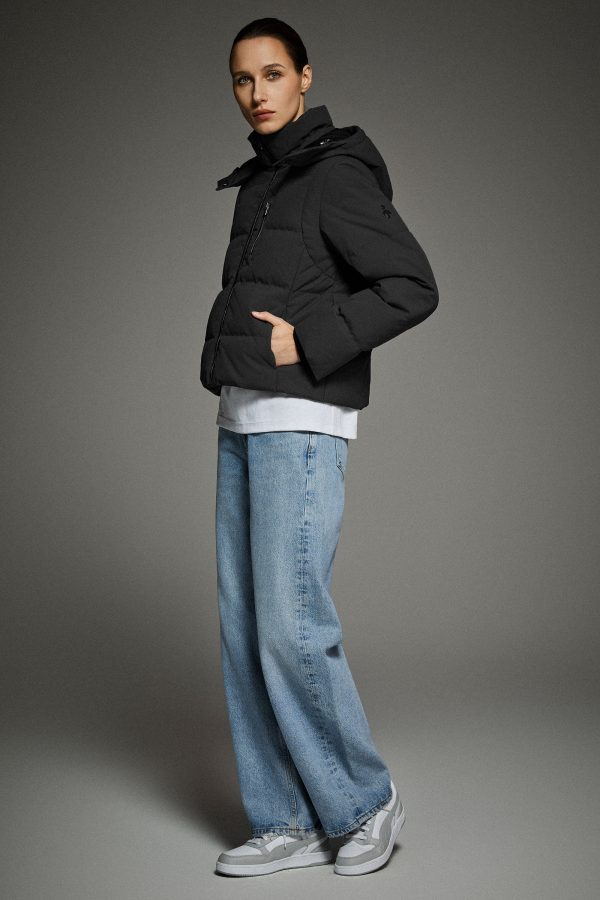 CityForm Short Detachable Hood Down Jacket - Image 11