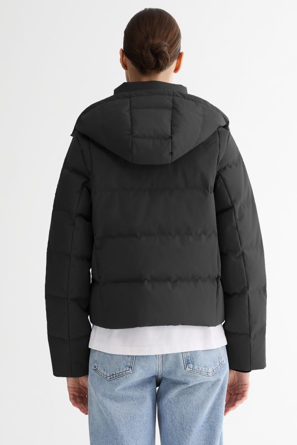 CityForm Short Detachable Hood Down Jacket - Image 3