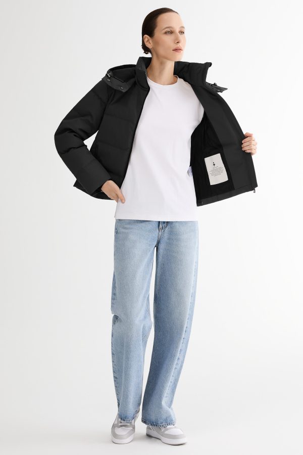 CityForm Short Detachable Hood Down Jacket - Image 6