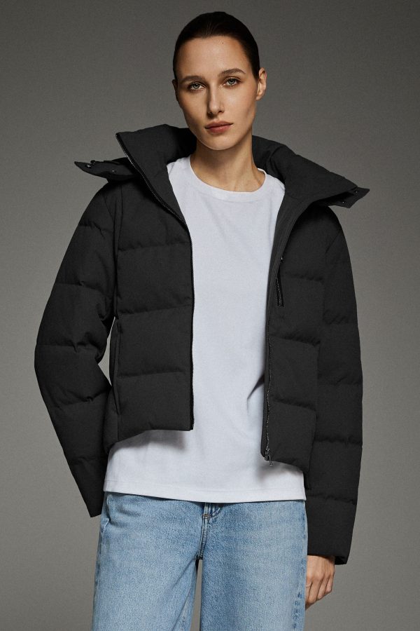CityForm Short Detachable Hood Down Jacket - Image 13