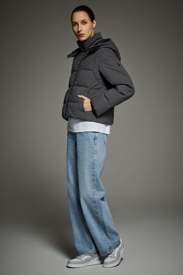 CityForm Short Detachable Hood Down Jacket - Image 34