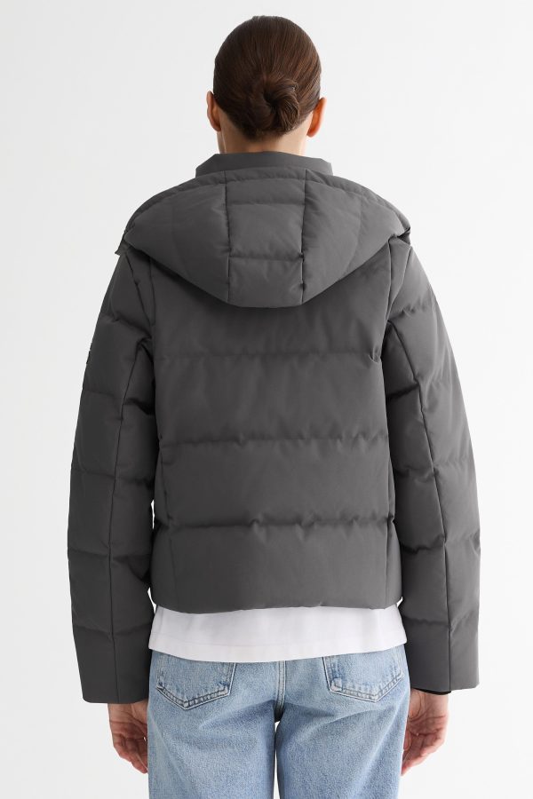 CityForm Short Detachable Hood Down Jacket - Image 29