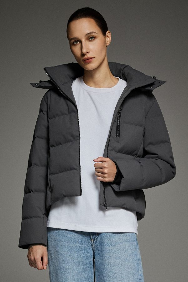 CityForm Short Detachable Hood Down Jacket - Image 37
