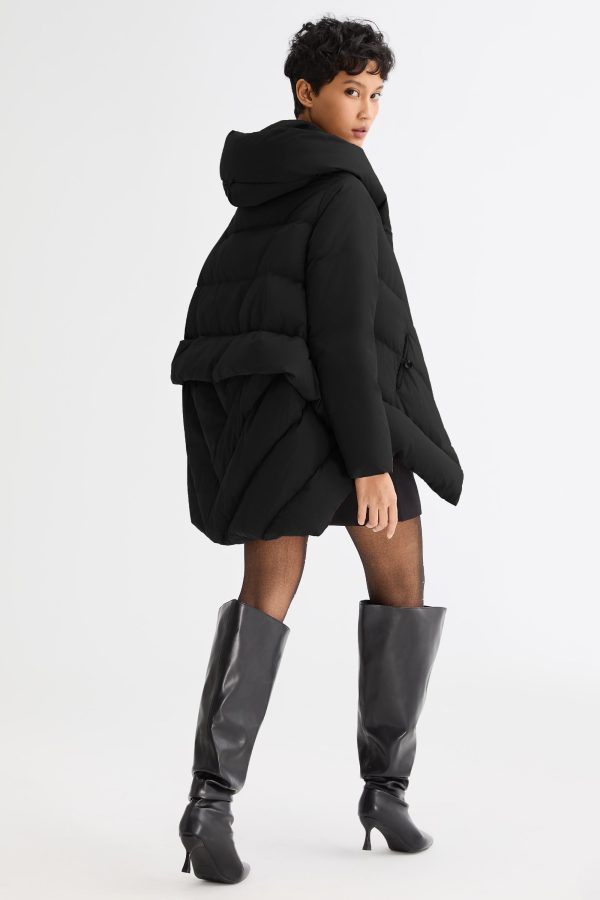 Cloak Puffer Down Coat - Image 12
