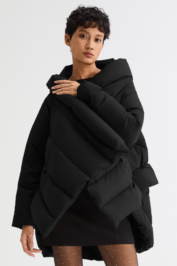 Cloak Puffer Down Coat - Image 13