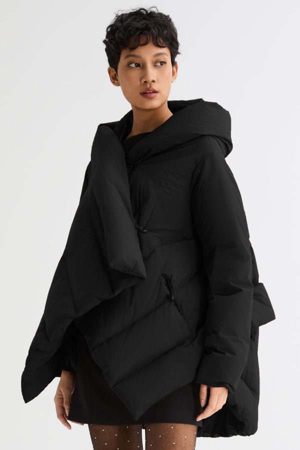 Cloak Puffer Down Coat - Image 16