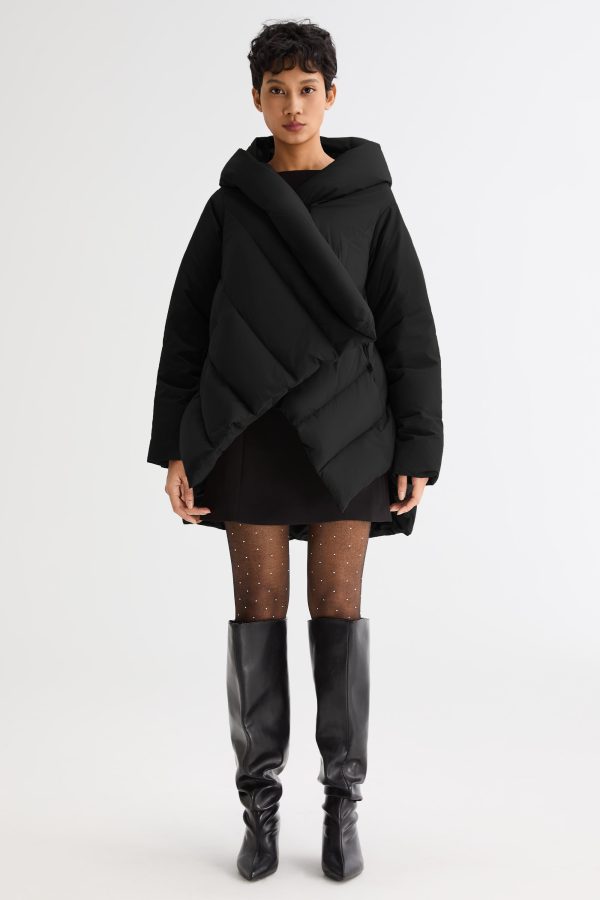 Cloak Puffer Down Coat - Image 17