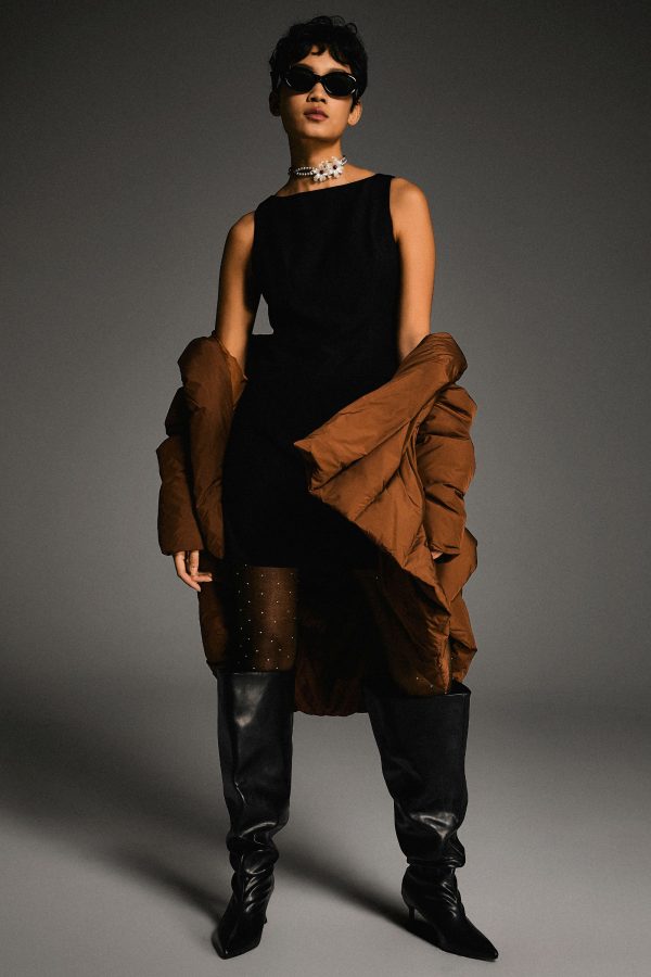 Cloak Puffer Down Coat - Image 27