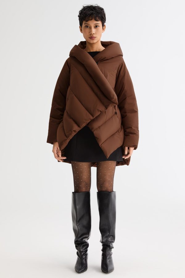 Cloak Puffer Down Coat - Image 21