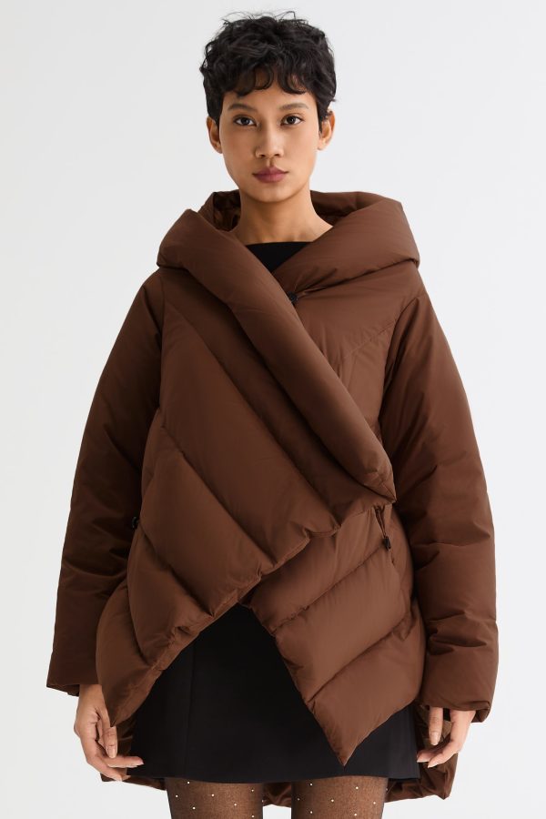 Cloak Puffer Down Coat - Image 19