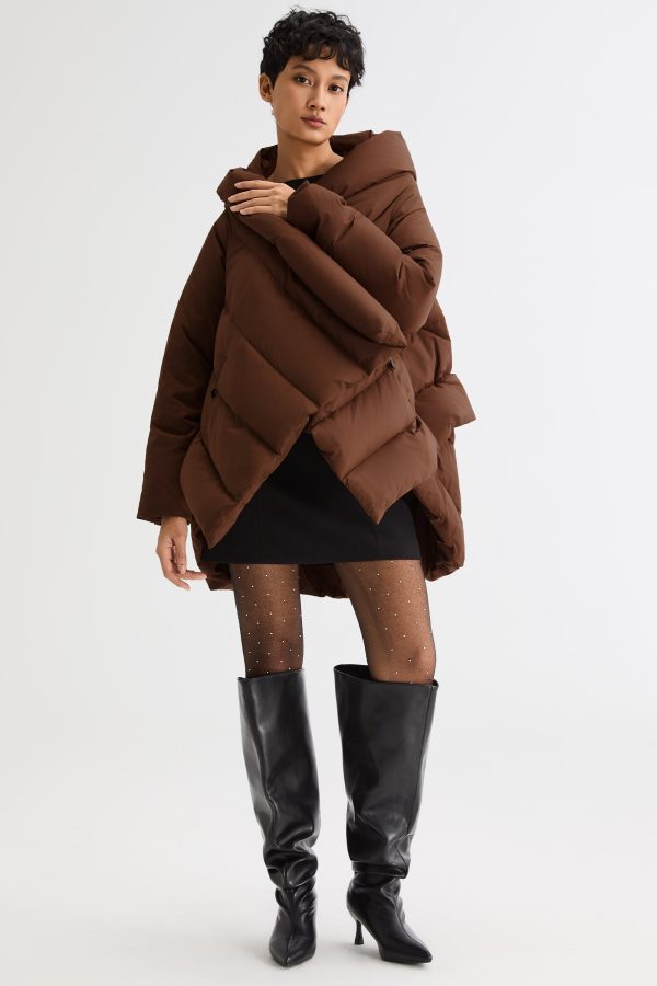 Cloak Puffer Down Coat - Image 22
