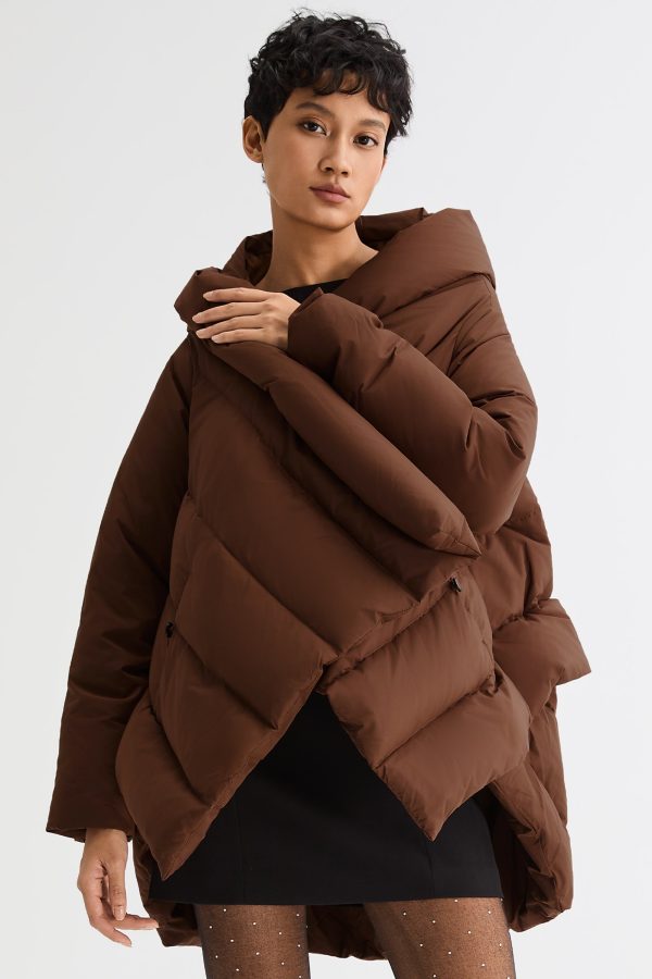 Cloak Puffer Down Coat - Image 23