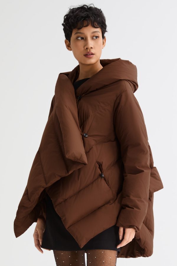 Cloak Puffer Down Coat - Image 24