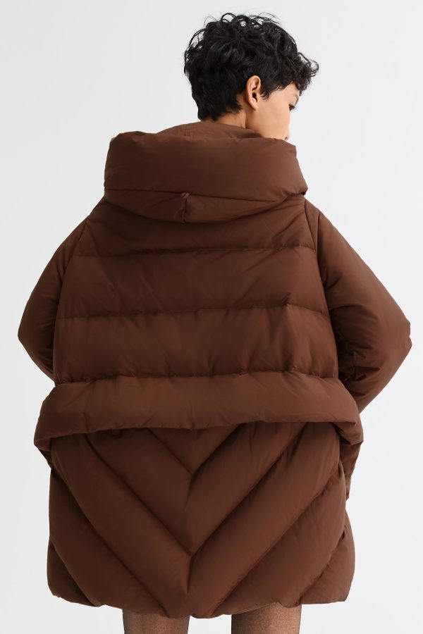 Cloak Puffer Down Coat - Image 20