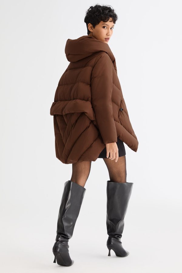 Cloak Puffer Down Coat - Image 25