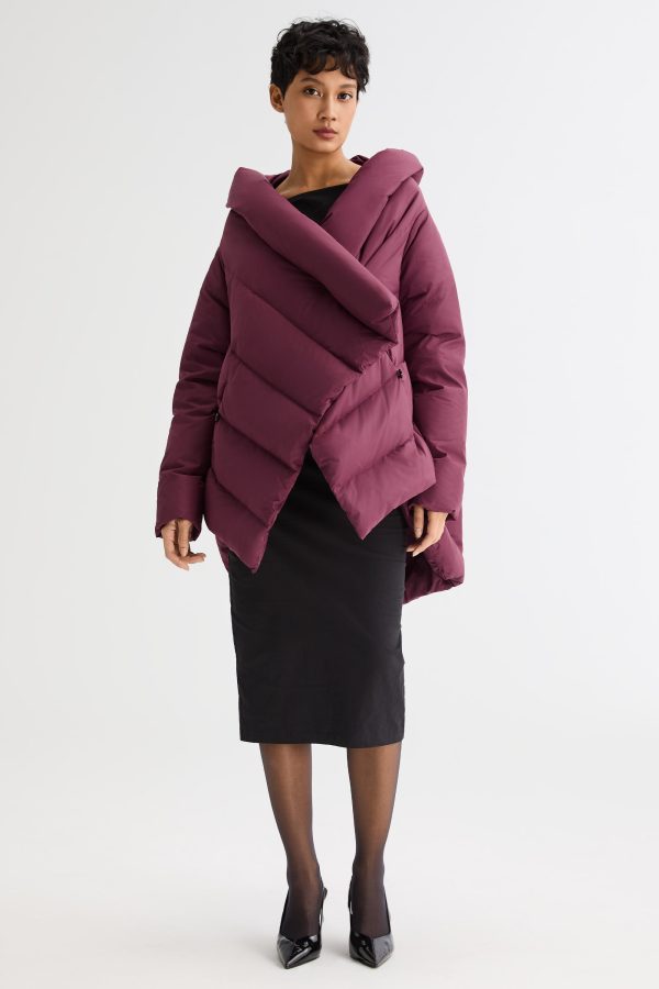 Cloak Puffer Down Coat - Image 7