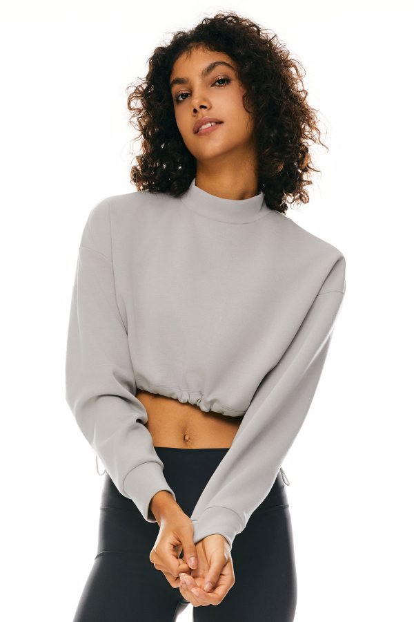 Cropped Casual Sweatshirt - Image 14