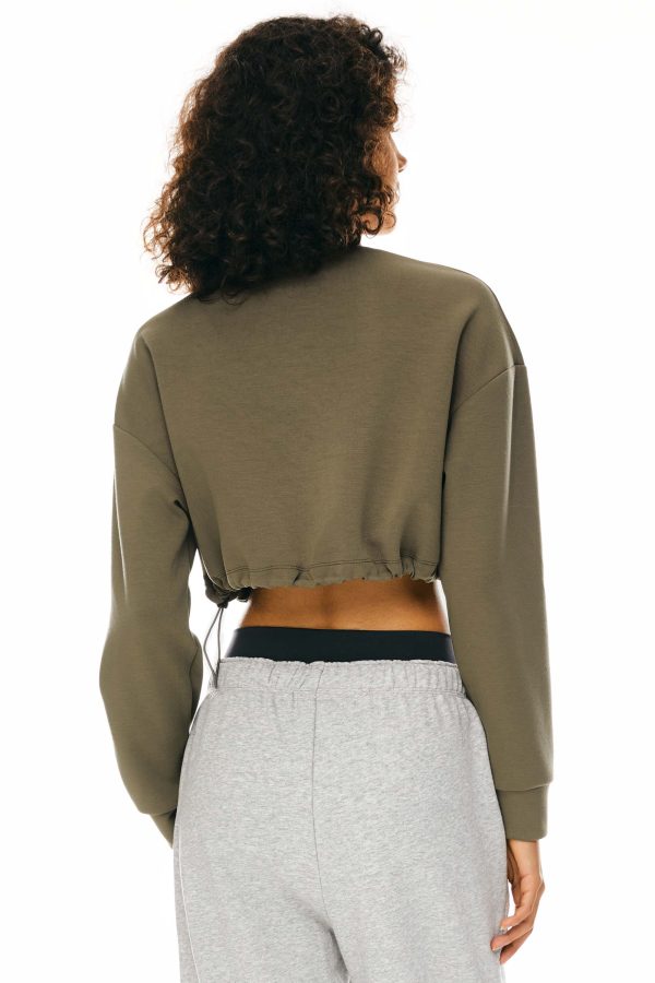 Cropped Casual Sweatshirt - Image 12