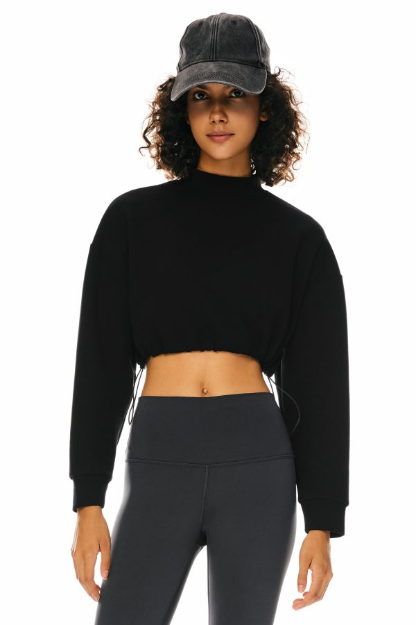 Cropped Casual Sweatshirt - Image 3