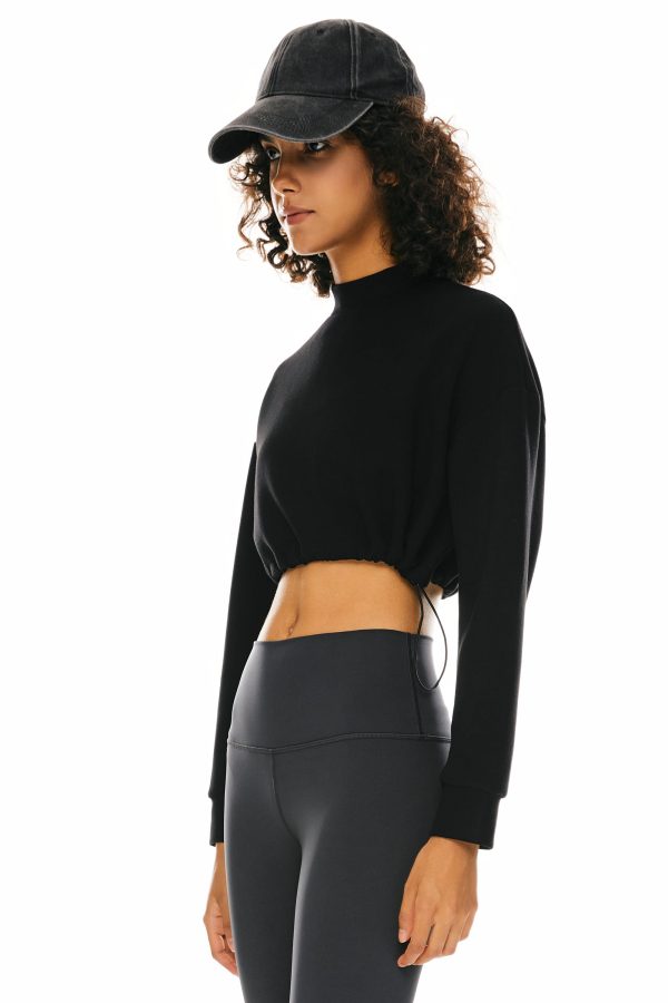 Cropped Casual Sweatshirt - Image 4