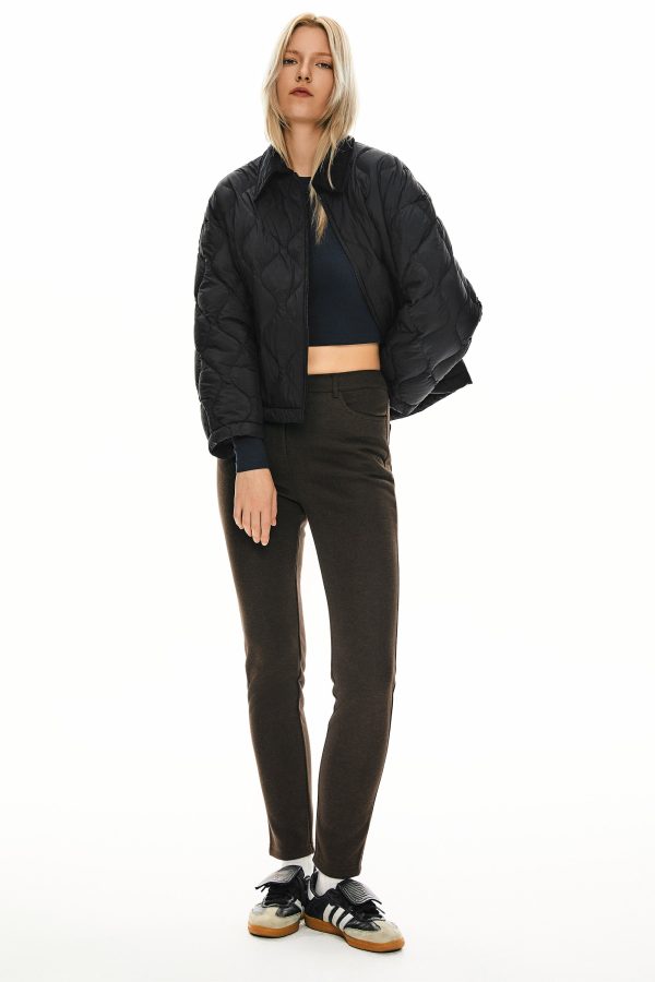 Lightweight Cropped Down Puffer Jacket - Image 22
