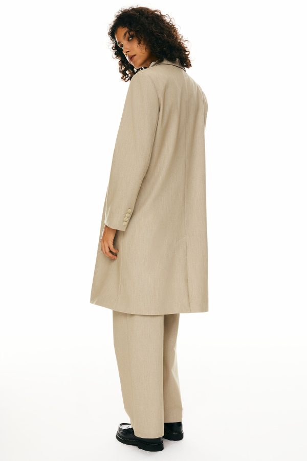 Double-Breasted Suit Blazer - Image 17