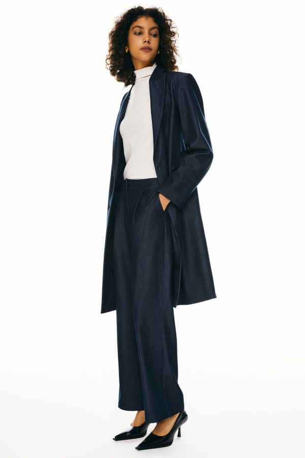 Double-Breasted Suit Blazer - Image 11