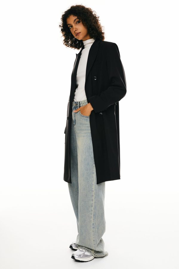 Double-Breasted Suit Blazer - Image 4