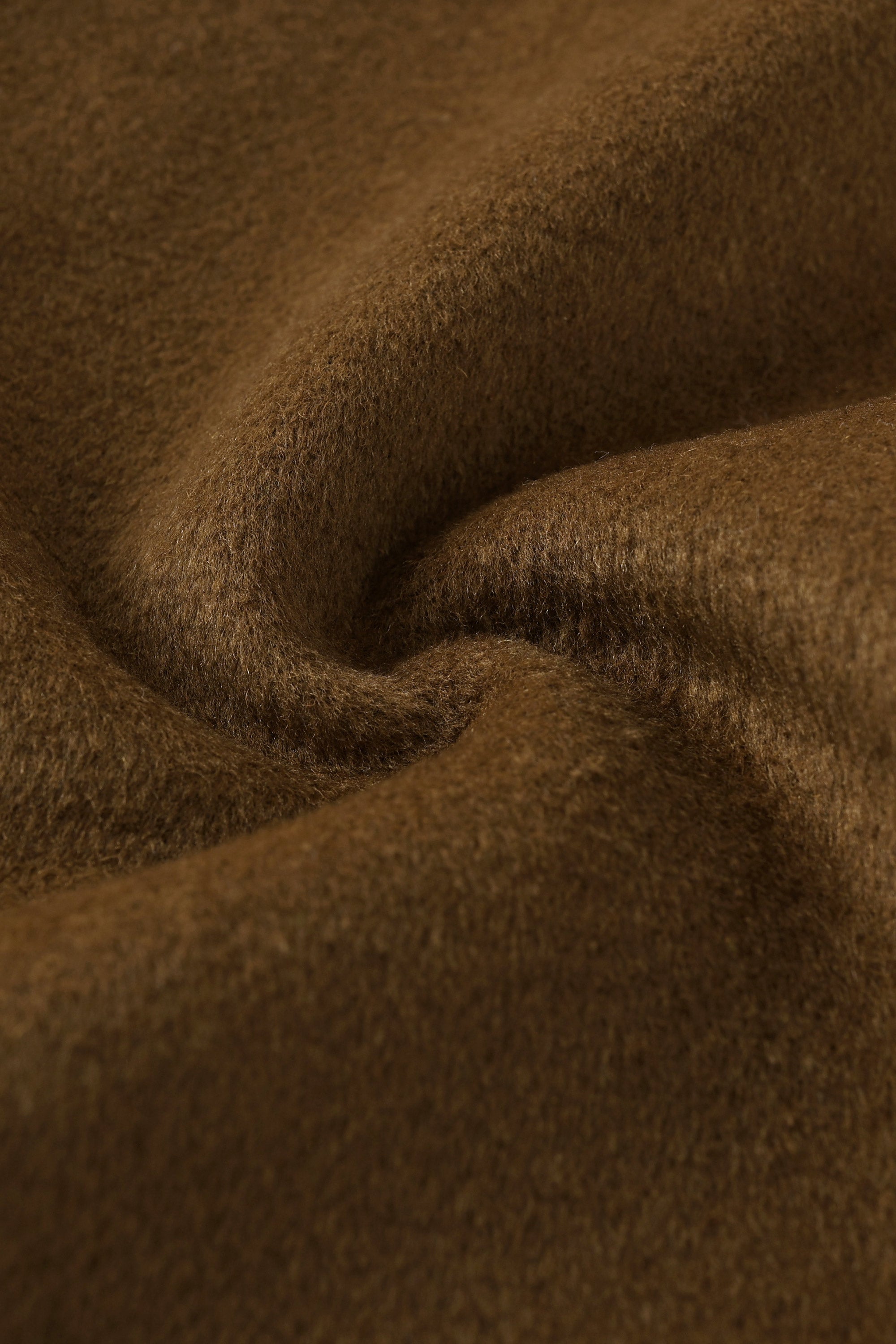 Double Breasted Pea Wool Coat - Image 10