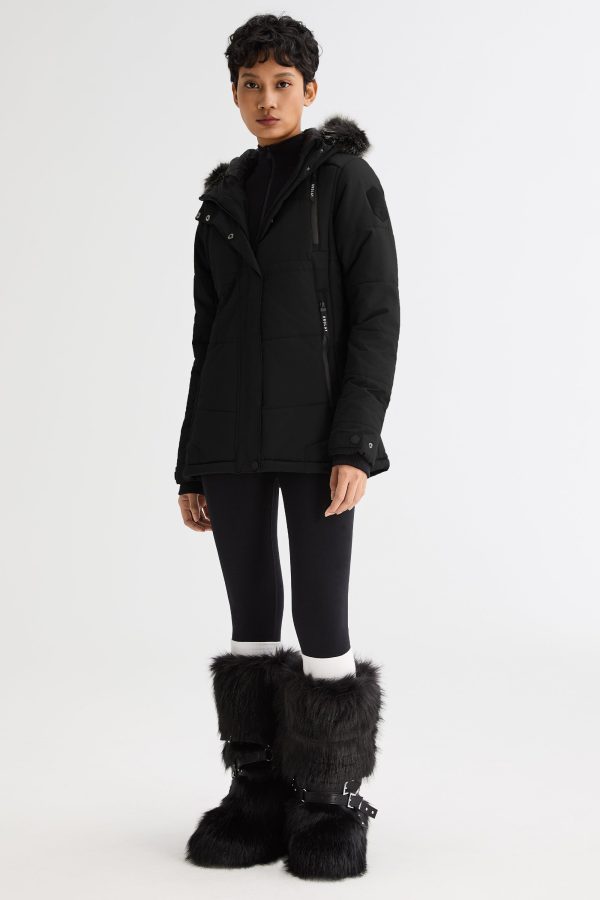 Faux Fur Hooded Mountain Parka Jacket - Image 29
