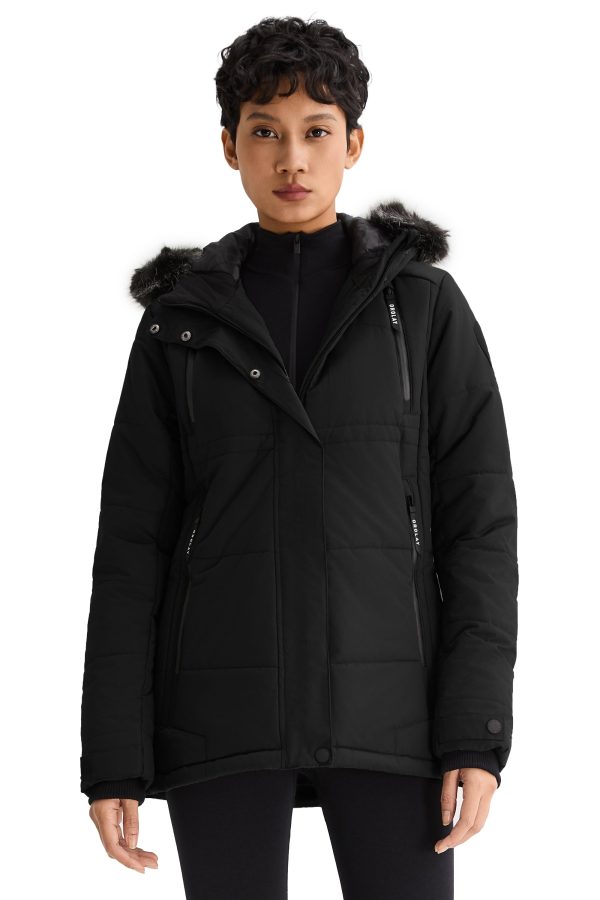 Faux Fur Hooded Mountain Parka Jacket - Image 25