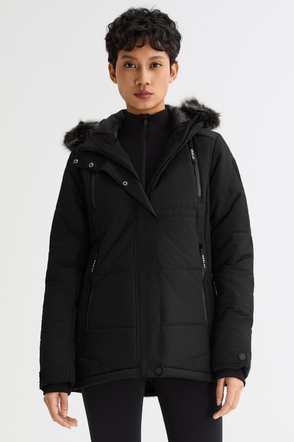 Faux Fur Hooded Mountain Parka Jacket - Image 26