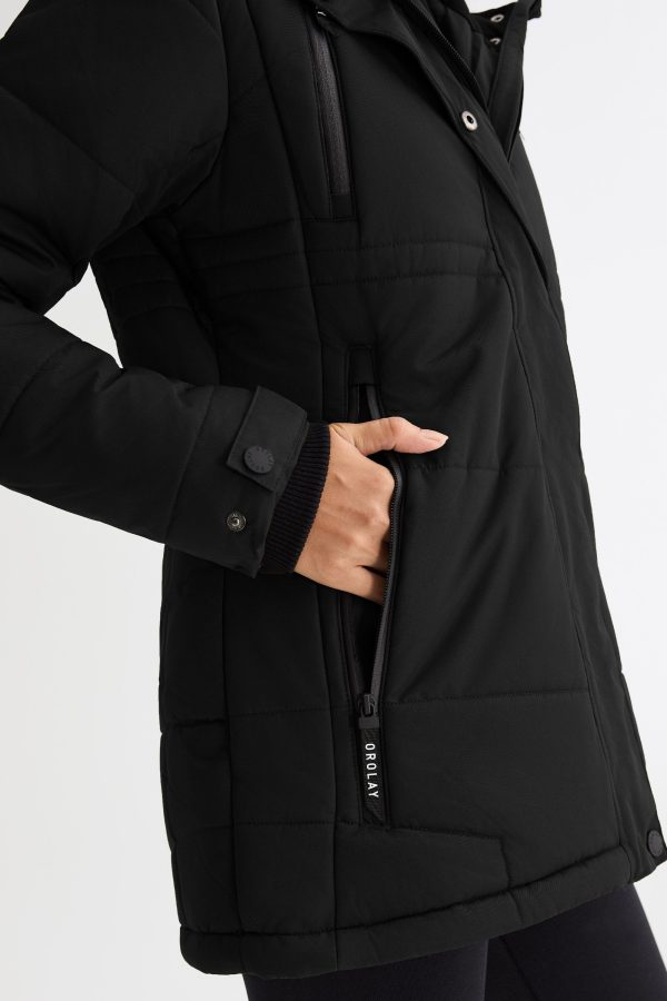 Faux Fur Hooded Mountain Parka Jacket - Image 34