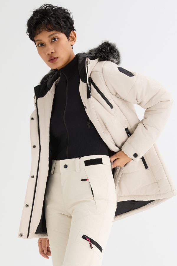 Faux Fur Hooded Mountain Parka Jacket - Image 18