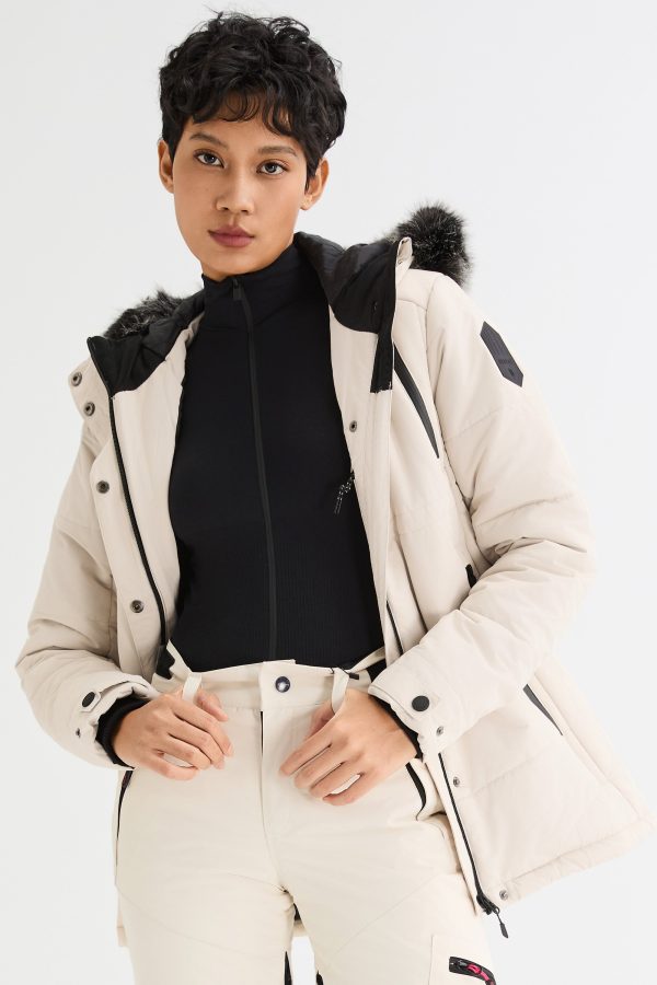 Faux Fur Hooded Mountain Parka Jacket - Image 20